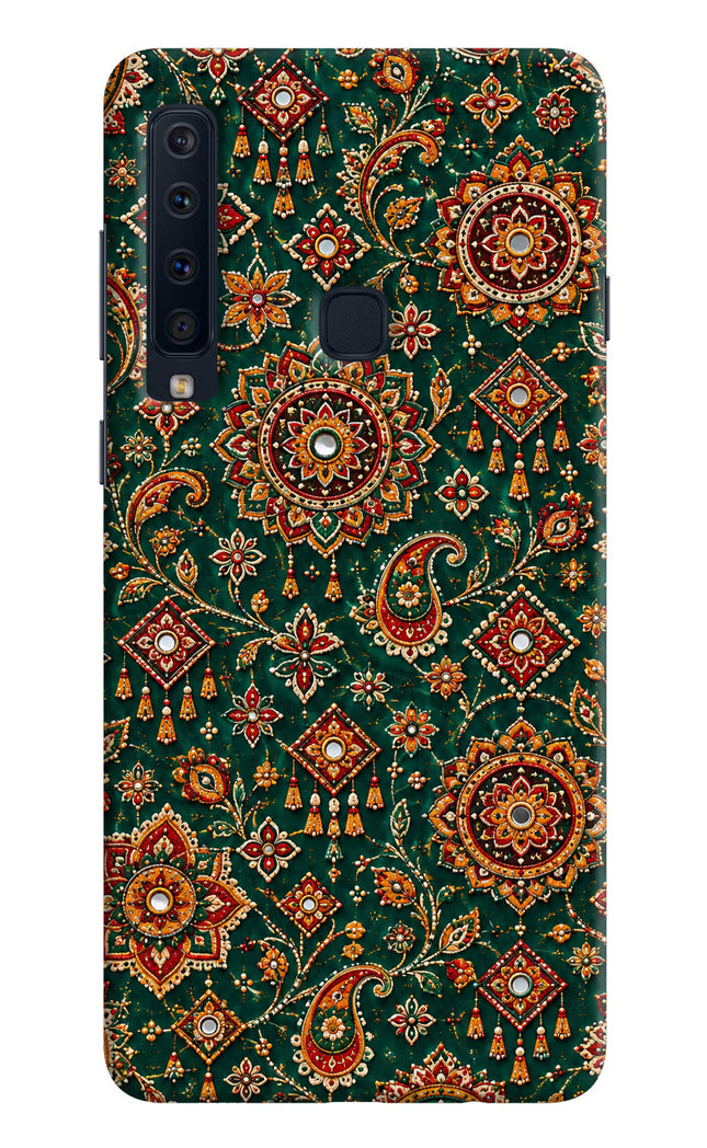 Green Pataka Samsung A9 Hard Case Back Cover by Casekaro