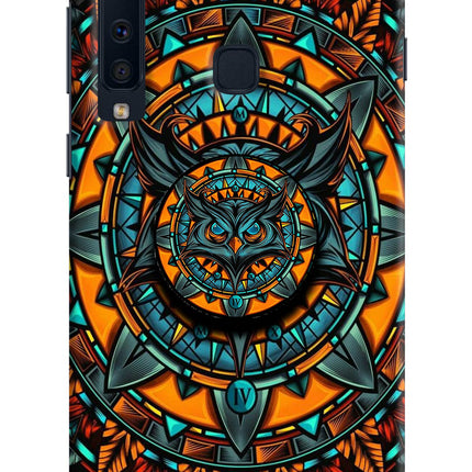 Angry Owl Samsung A9 Pop Case by Casekaro