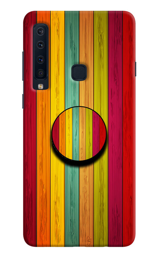 Multicolor Wooden Samsung A9 Pop Case by Casekaro