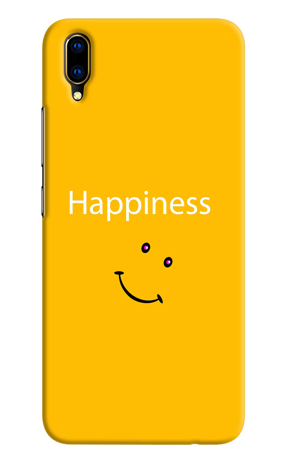 Happiness With Smiley Vivo V11 Pro Hard Case Back Cover by Casekaro