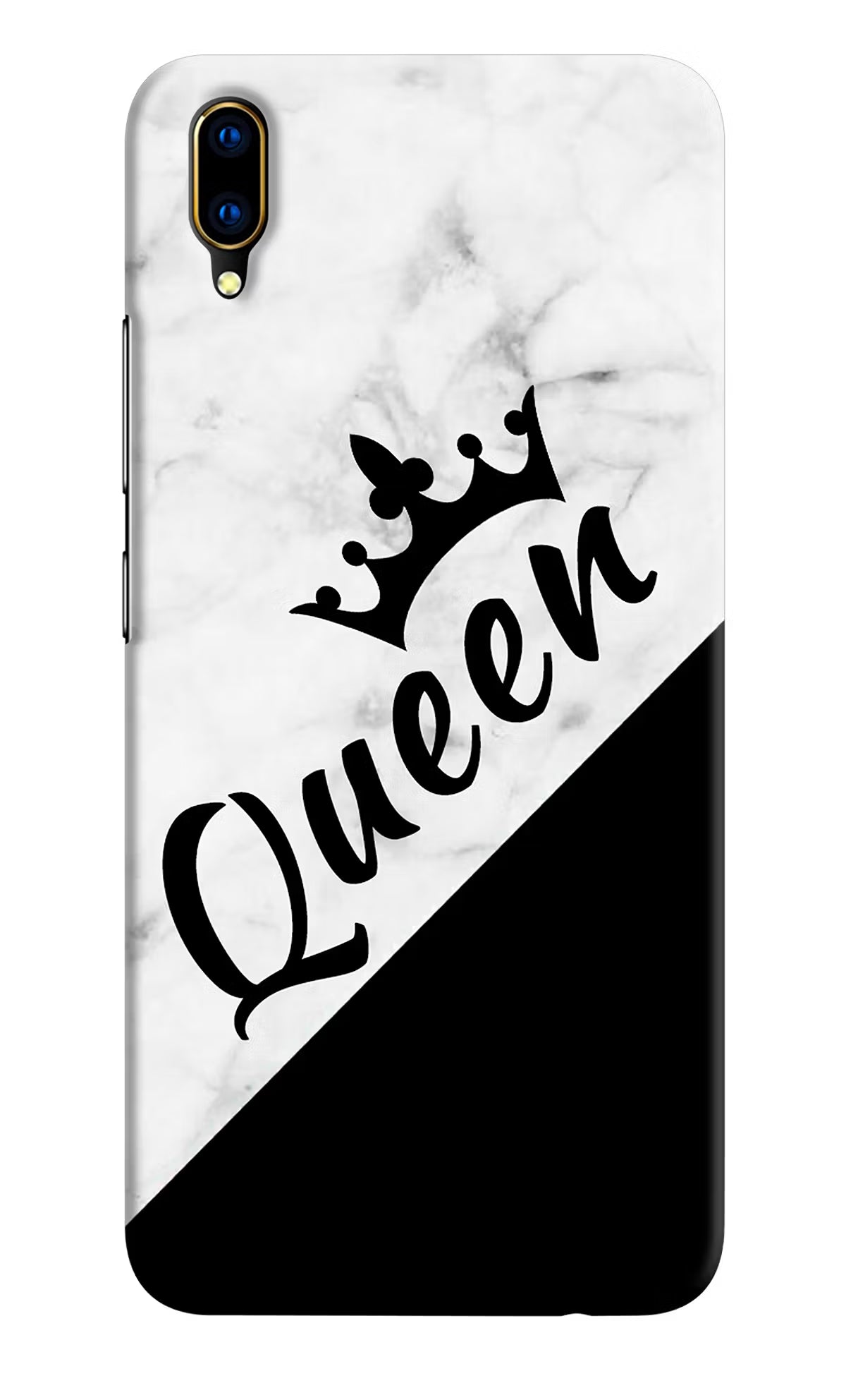 Queen Vivo V11 Pro Hard Case Back Cover by Casekaro