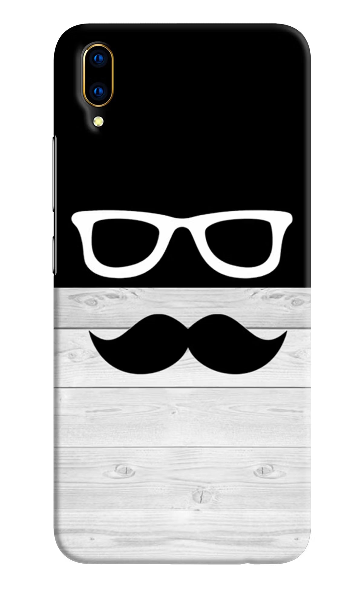 Mustache Vivo V11 Pro Hard Case Back Cover by Casekaro