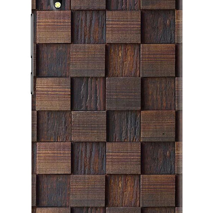 Wooden Cube Design Vivo V11 Pro Hard Case Back Cover by Casekaro