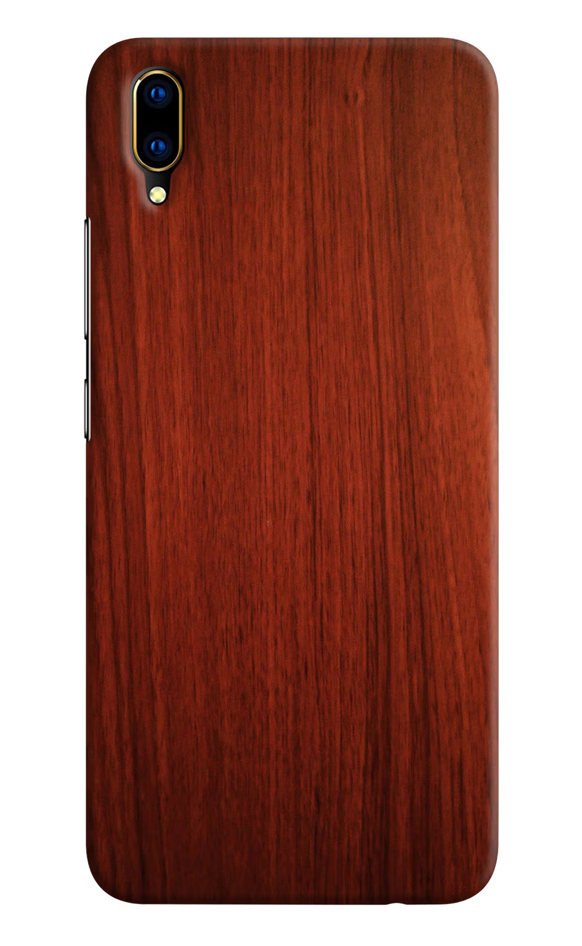 Wooden Plain Pattern Vivo V11 Pro Hard Case Back Cover by Casekaro