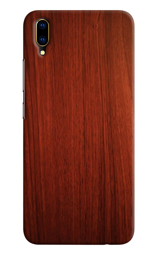 Wooden Plain Pattern Vivo V11 Pro Hard Case Back Cover by Casekaro