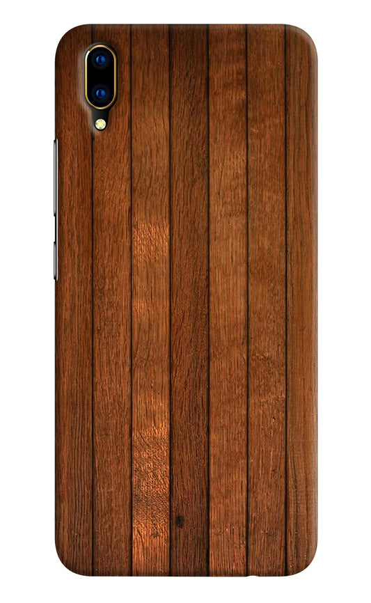 Wooden Artwork Bands Vivo V11 Pro Hard Case Back Cover by Casekaro