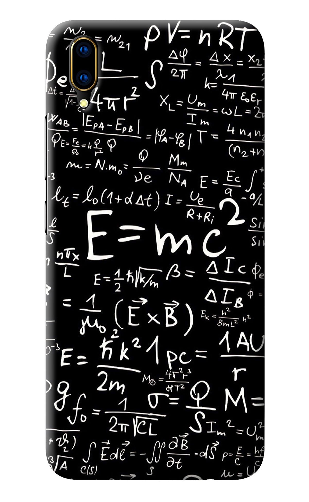Physics Albert Einstein Formula Vivo V11 Pro Back Cover