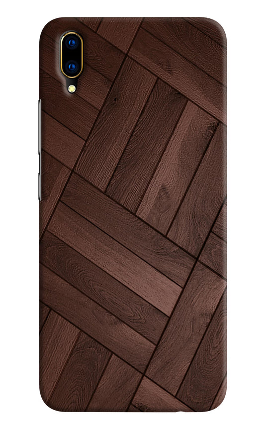 Wooden Texture Design Vivo V11 Pro Hard Case Back Cover by Casekaro
