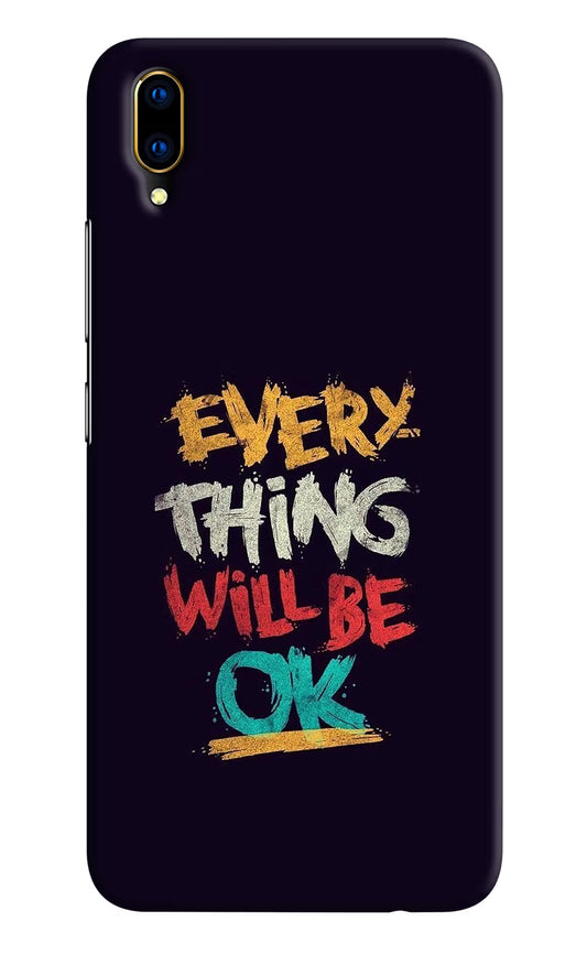Everything Will Be Ok Vivo V11 Pro Hard Case Back Cover by Casekaro