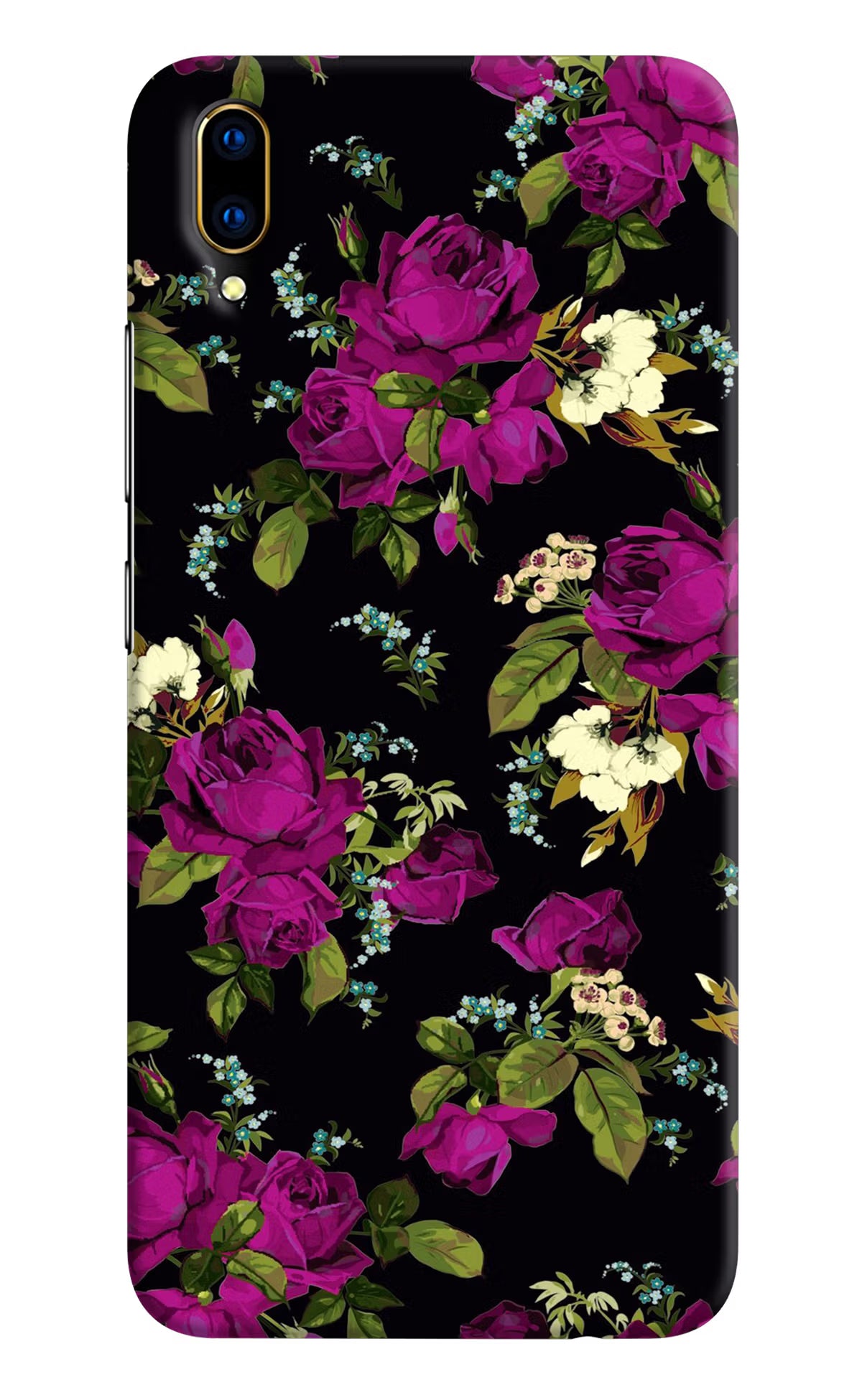 Flowers Vivo V11 Pro Hard Case Back Cover by Casekaro