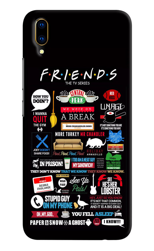 FRIENDS Vivo V11 Pro Hard Case Back Cover by Casekaro