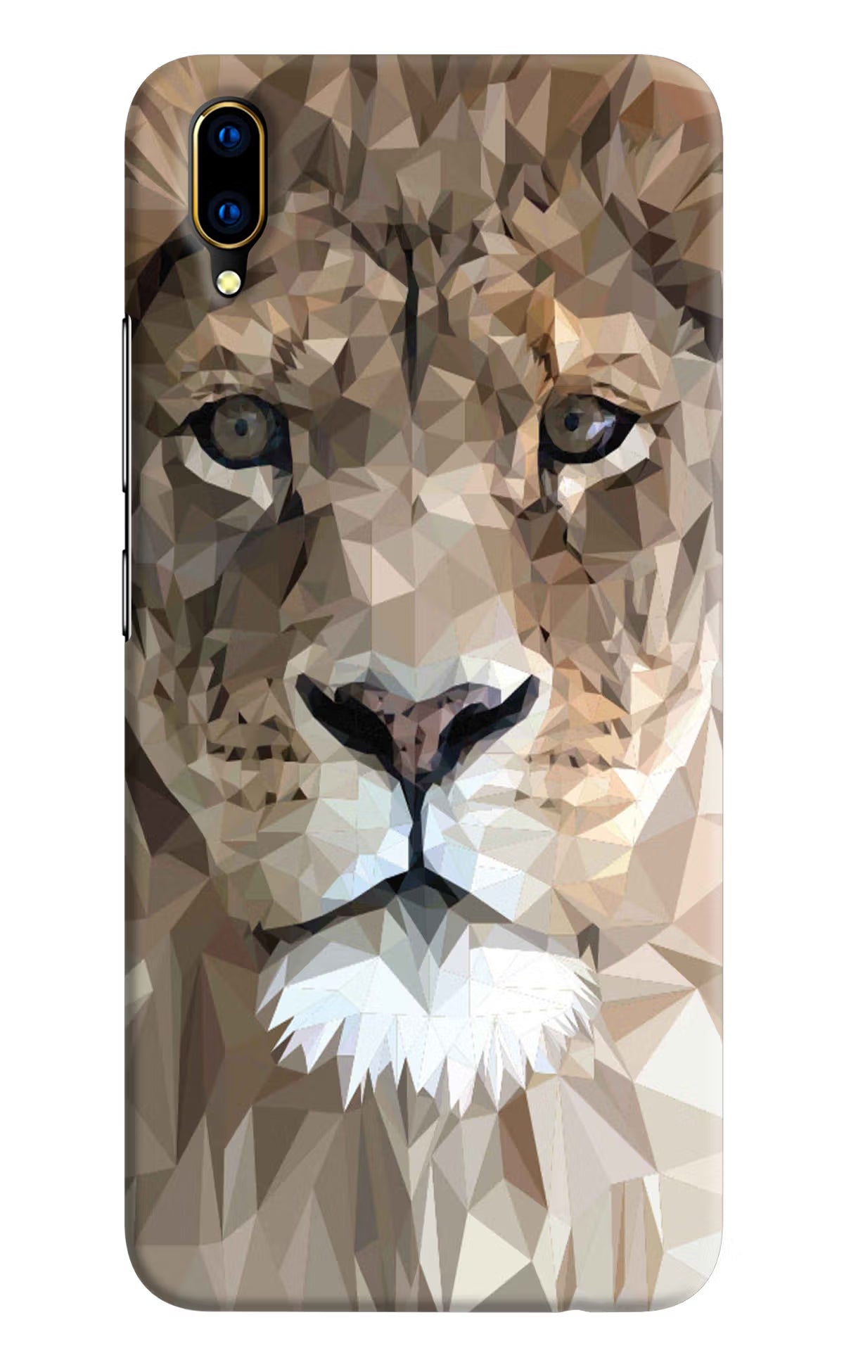 Lion Art Vivo V11 Pro Hard Case Back Cover by Casekaro