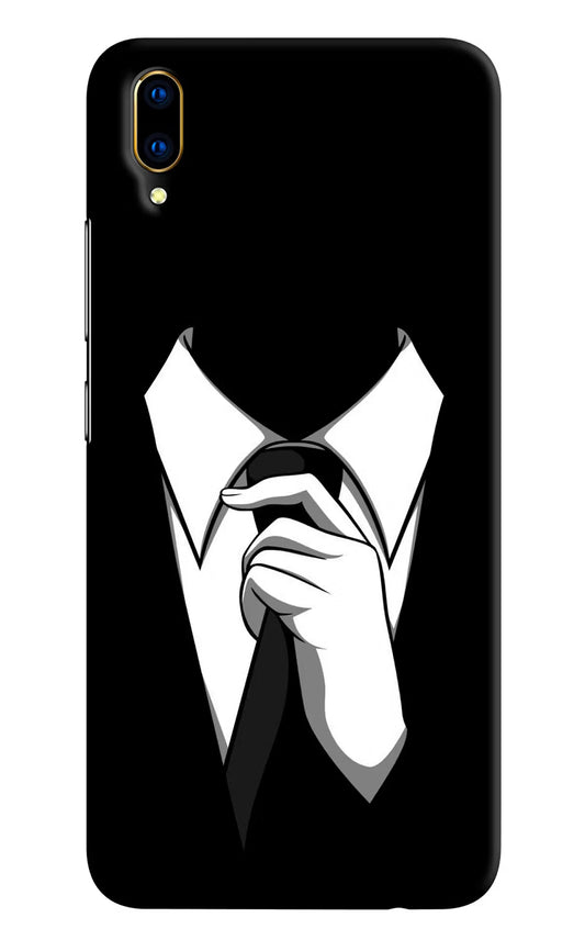 Black Tie Vivo V11 Pro Hard Case Back Cover by Casekaro