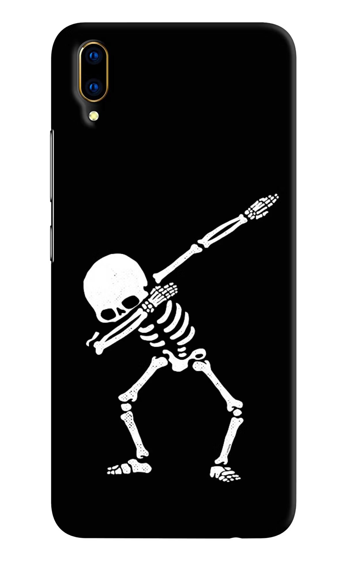 Dabbing Skeleton Art Vivo V11 Pro Hard Case Back Cover by Casekaro