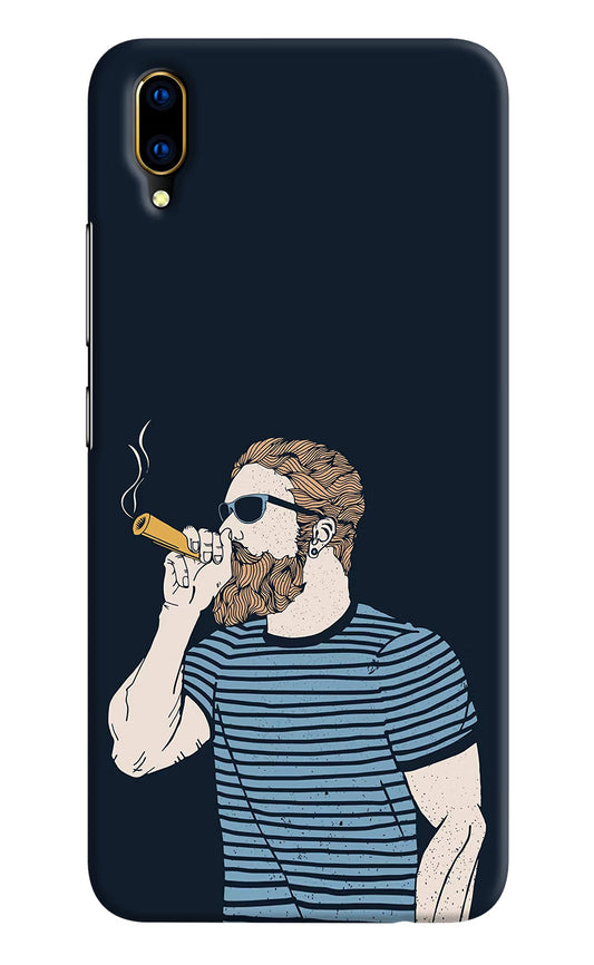 Smoking Vivo V11 Pro Hard Case Back Cover by Casekaro