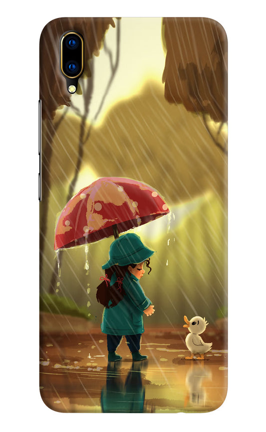 Rainy Day Vivo V11 Pro Hard Case Back Cover by Casekaro