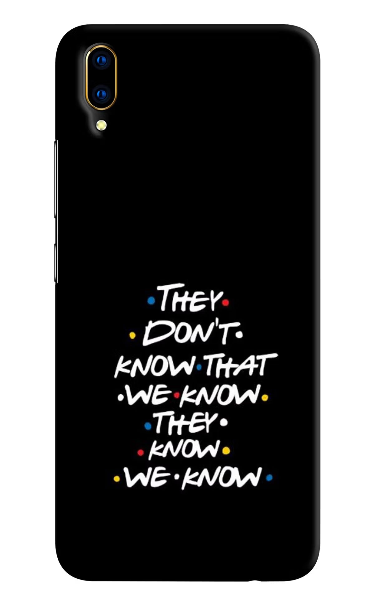 FRIENDS Dialogue Vivo V11 Pro Hard Case Back Cover by Casekaro