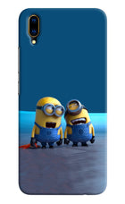 Minion Laughing Vivo V11 Pro Hard Case Back Cover by Casekaro