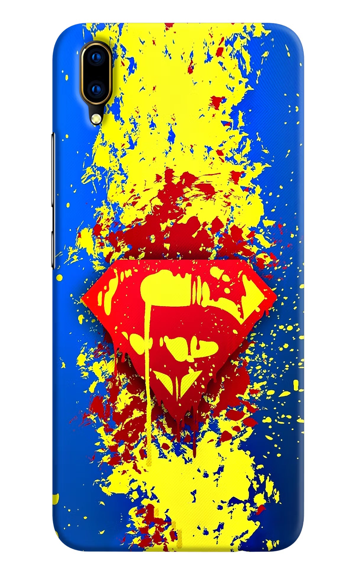 Superman logo Vivo V11 Pro Hard Case Back Cover by Casekaro