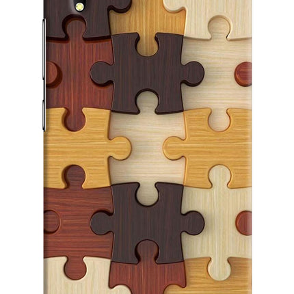 Wooden Puzzle Vivo V11 Pro Hard Case Back Cover by Casekaro
