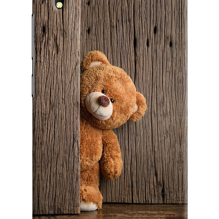 Teddy Wooden Vivo V11 Pro Hard Case Back Cover by Casekaro