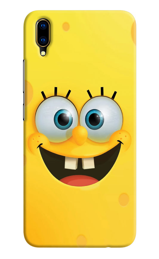 Sponge 1 Vivo V11 Pro Hard Case Back Cover by Casekaro
