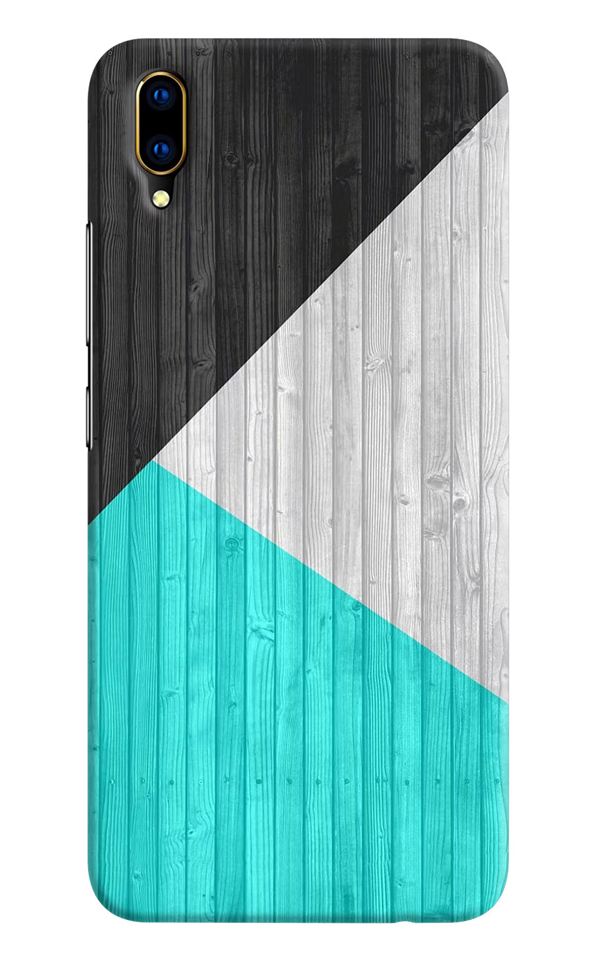 Wooden Abstract Vivo V11 Pro Hard Case Back Cover by Casekaro