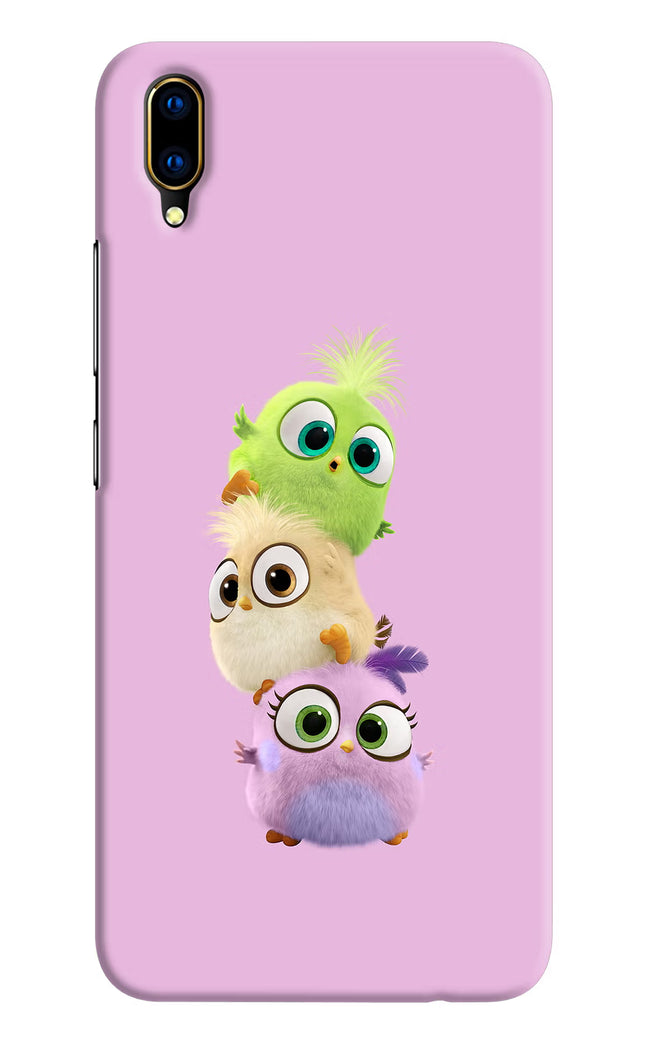 Cute Little Birds Vivo V11 Pro Hard Case Back Cover by Casekaro