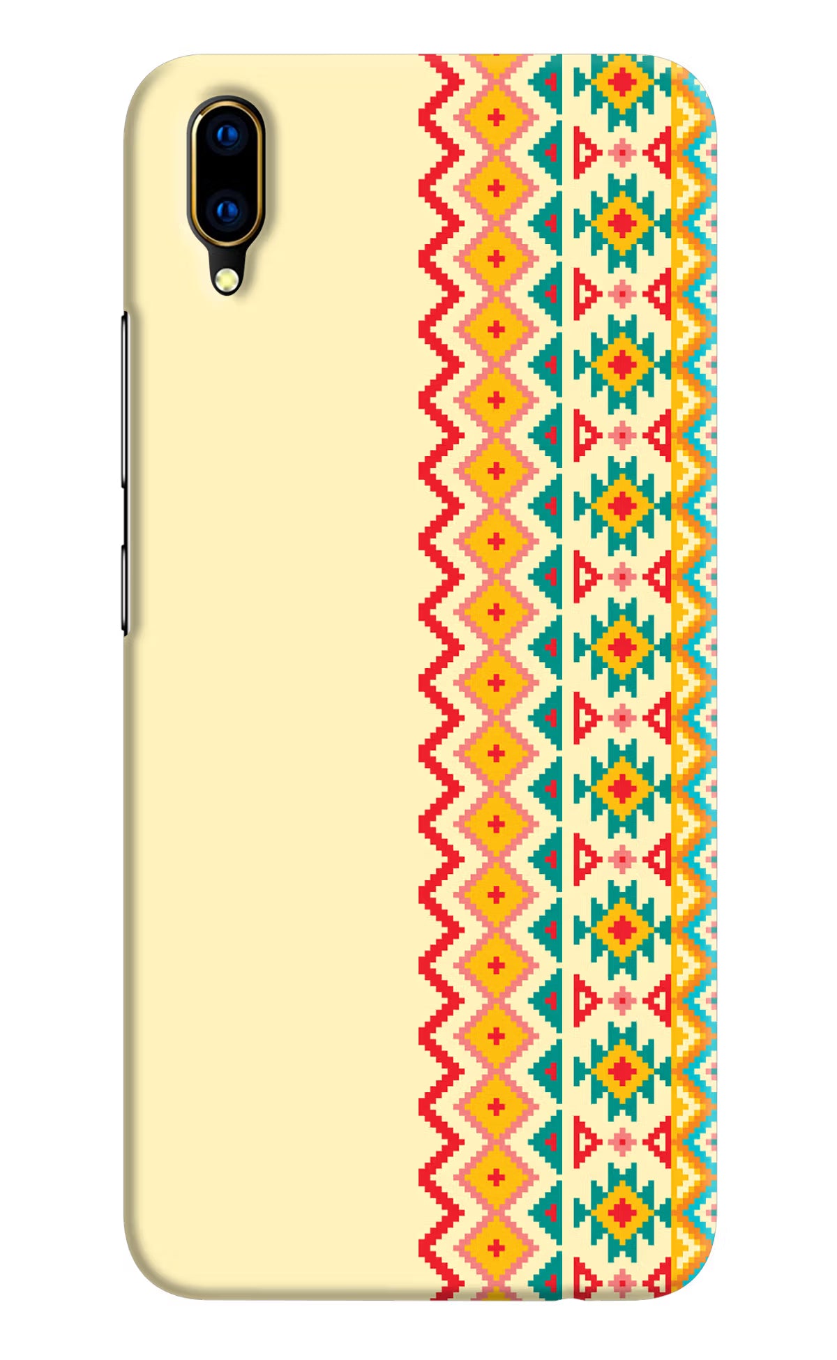 Ethnic Seamless Vivo V11 Pro Hard Case Back Cover by Casekaro