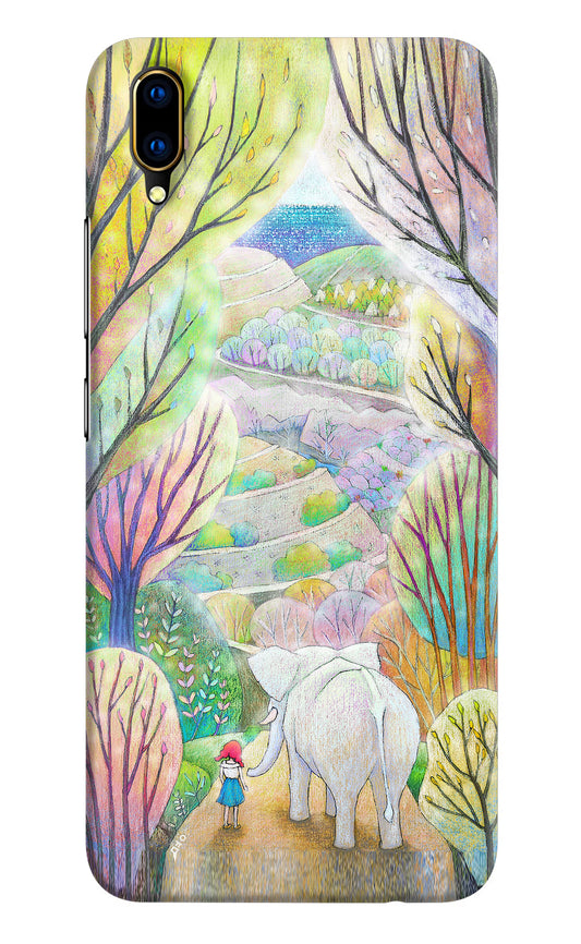 Nature Painting Vivo V11 Pro Hard Case Back Cover by Casekaro