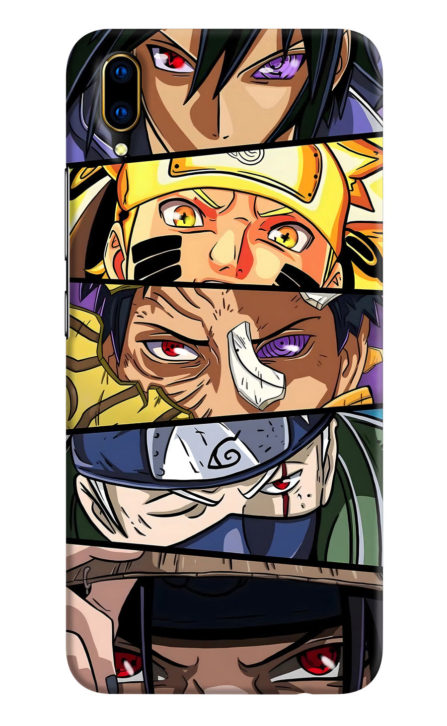 Naruto Character Vivo V11 Pro Back Cover, Hard case