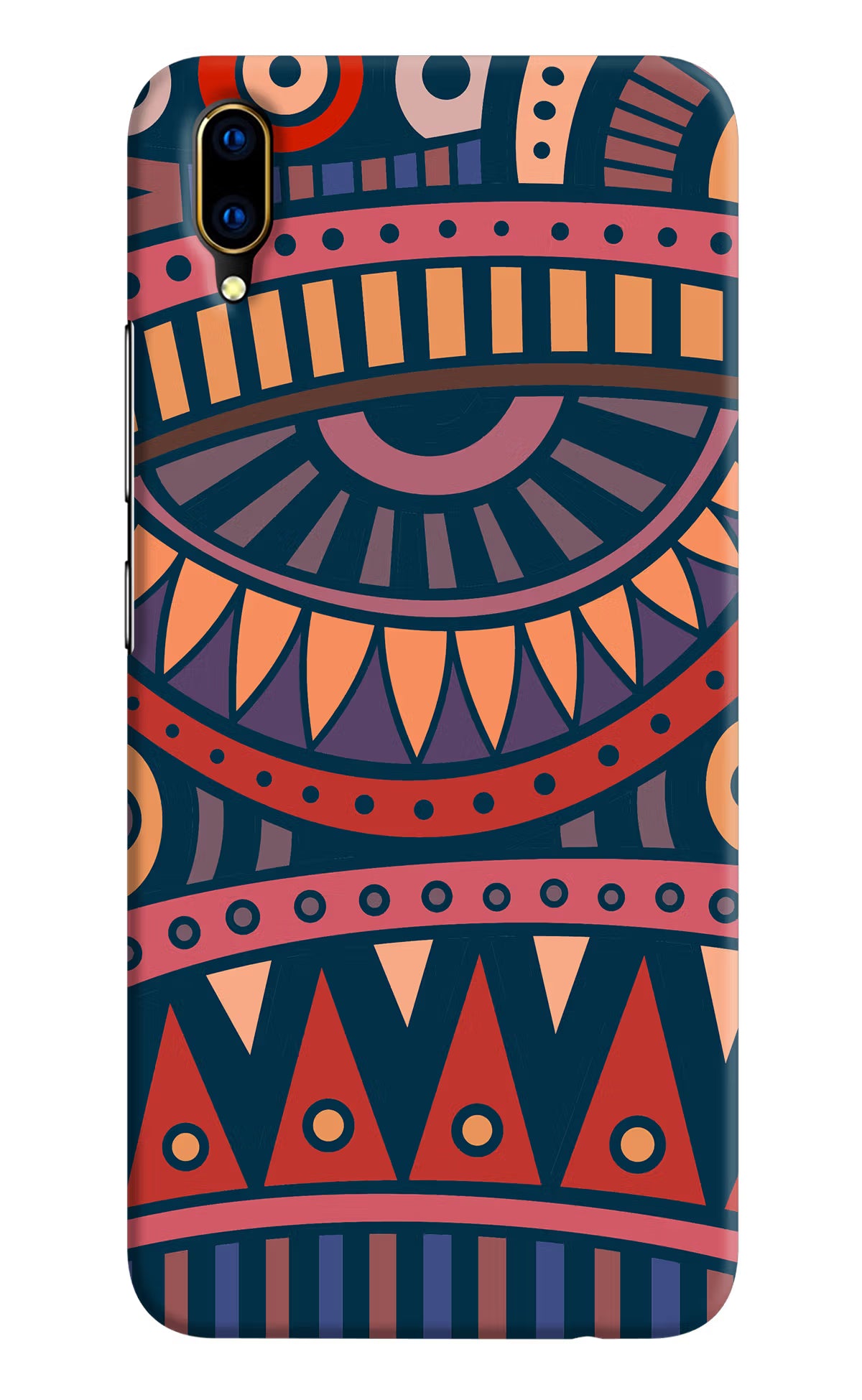 African Culture Design Vivo V11 Pro Hard Case Back Cover by Casekaro
