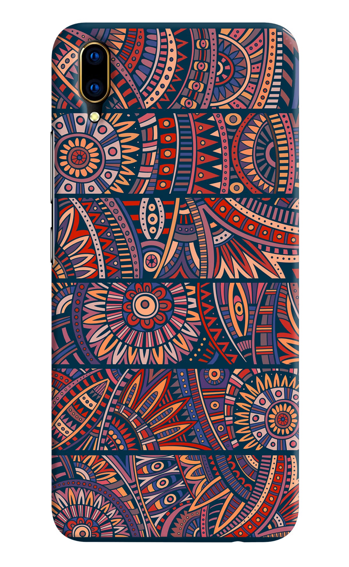 African Culture Design Vivo V11 Pro Hard Case Back Cover by Casekaro