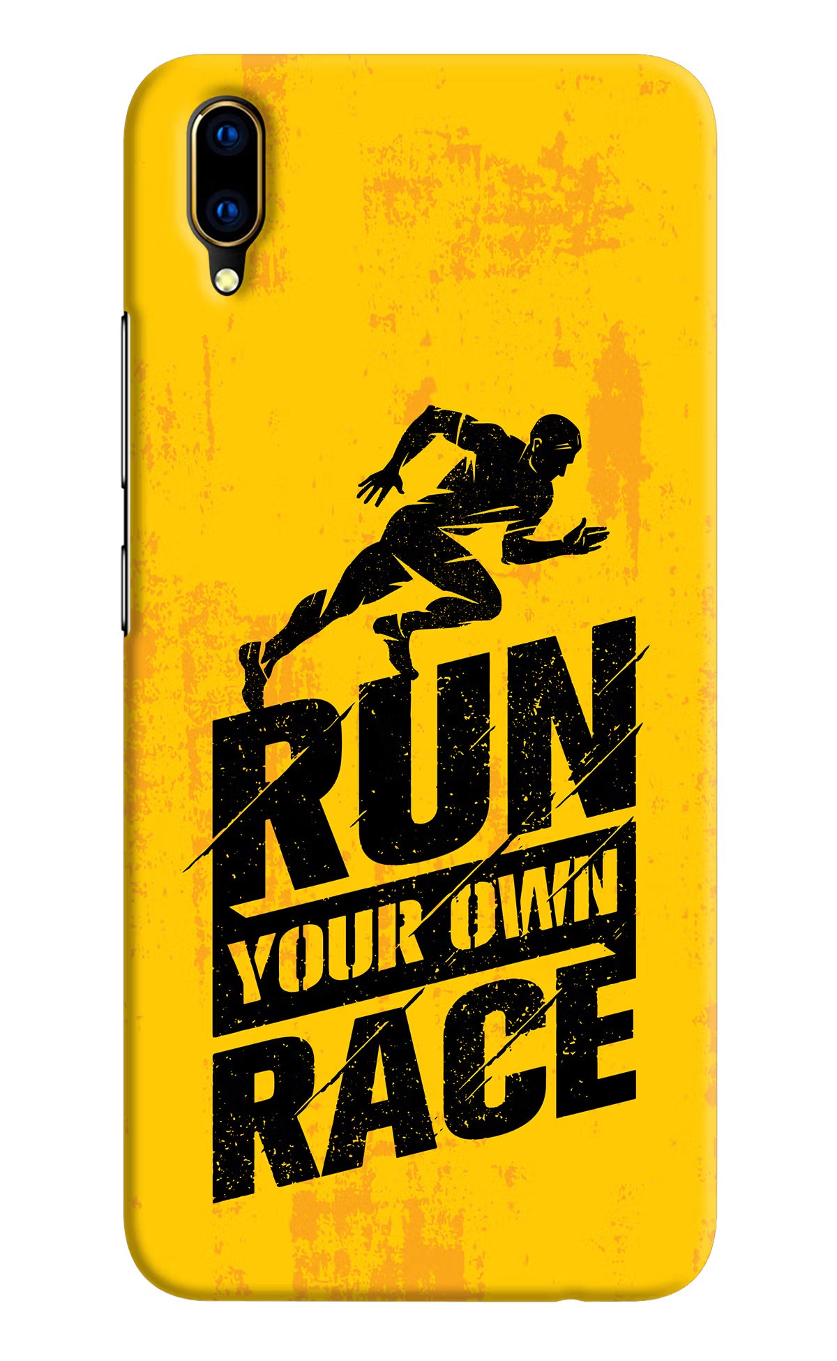 Run Your Own Race Vivo V11 Pro Hard Case Back Cover by Casekaro