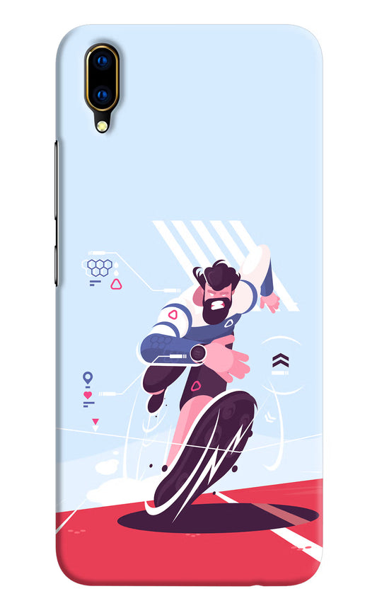 Run Pro Vivo V11 Pro Hard Case Back Cover by Casekaro