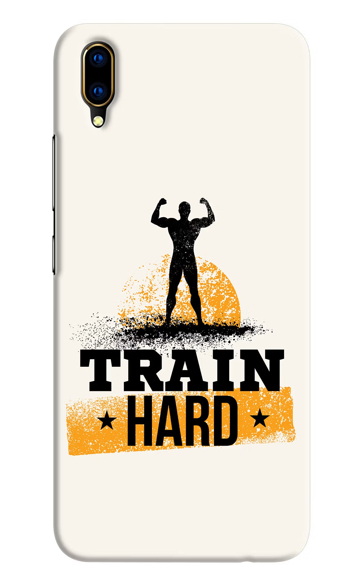 Train Hard Vivo V11 Pro Hard Case Back Cover by Casekaro