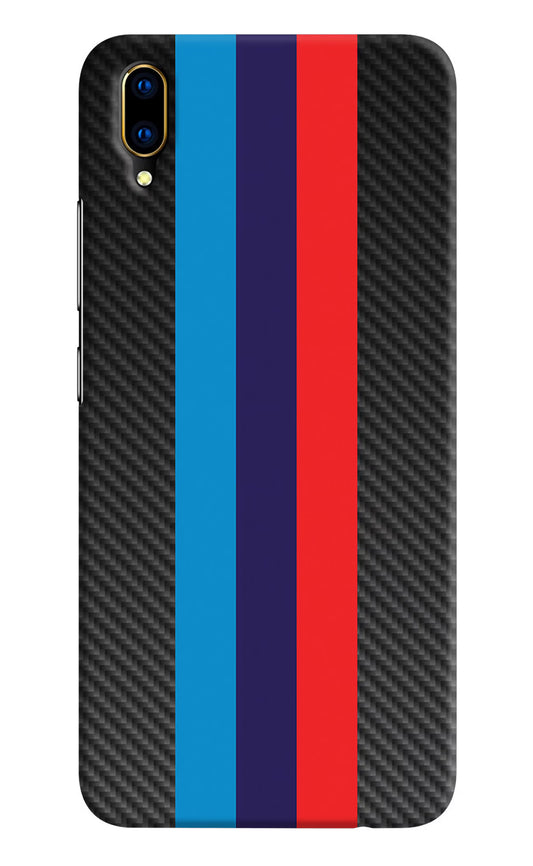 BMW Stripes Pattern Vivo V11 Pro Hard Case Back Cover by Casekaro
