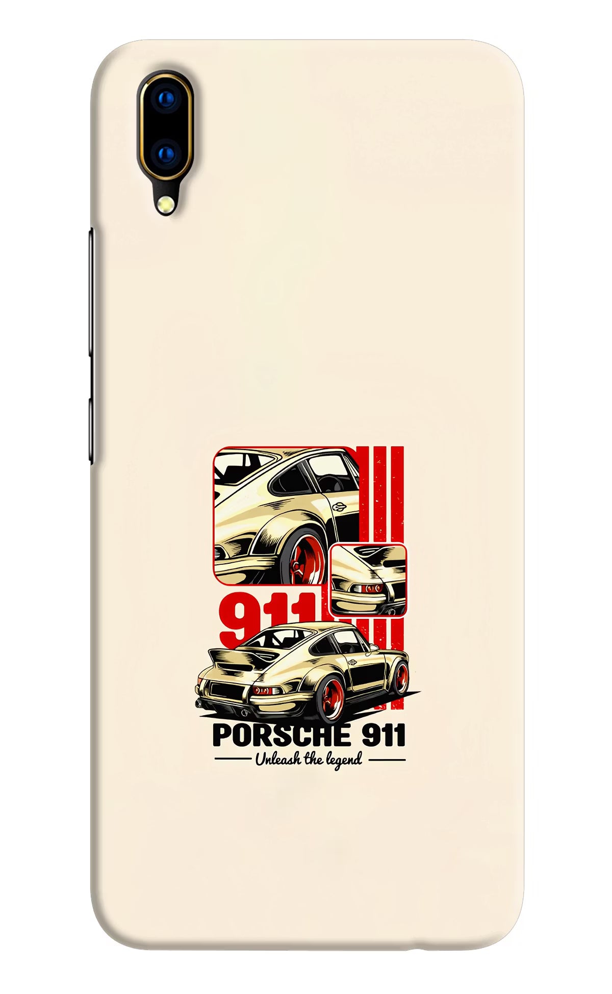 Classic Porsche 911 Vivo V11 Pro Hard Case Back Cover by Casekaro