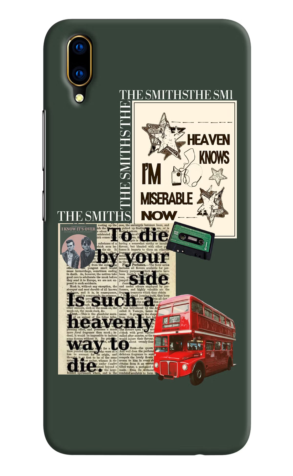 The Smiths Vivo V11 Pro Hard Case Back Cover by Casekaro