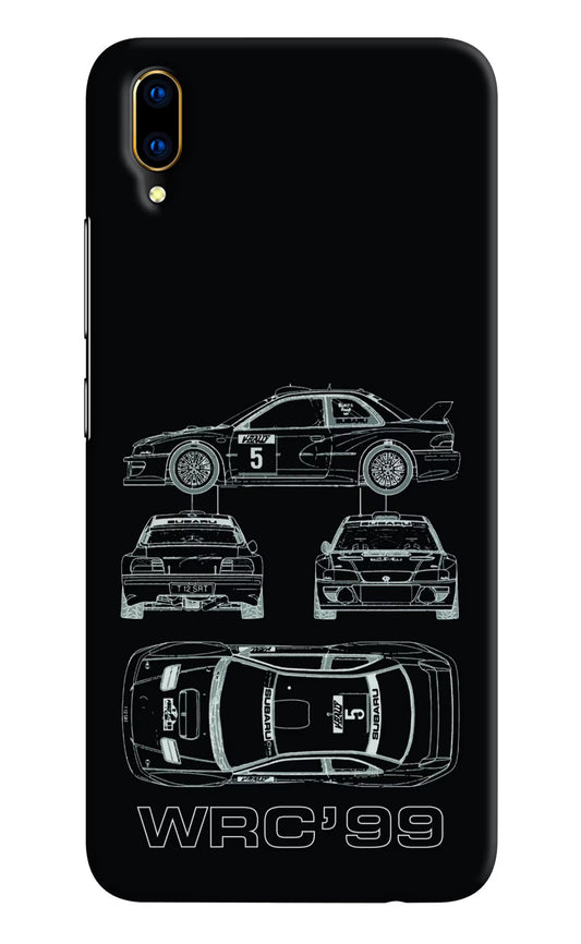 WRC'99 Vivo V11 Pro Hard Case Back Cover by Casekaro