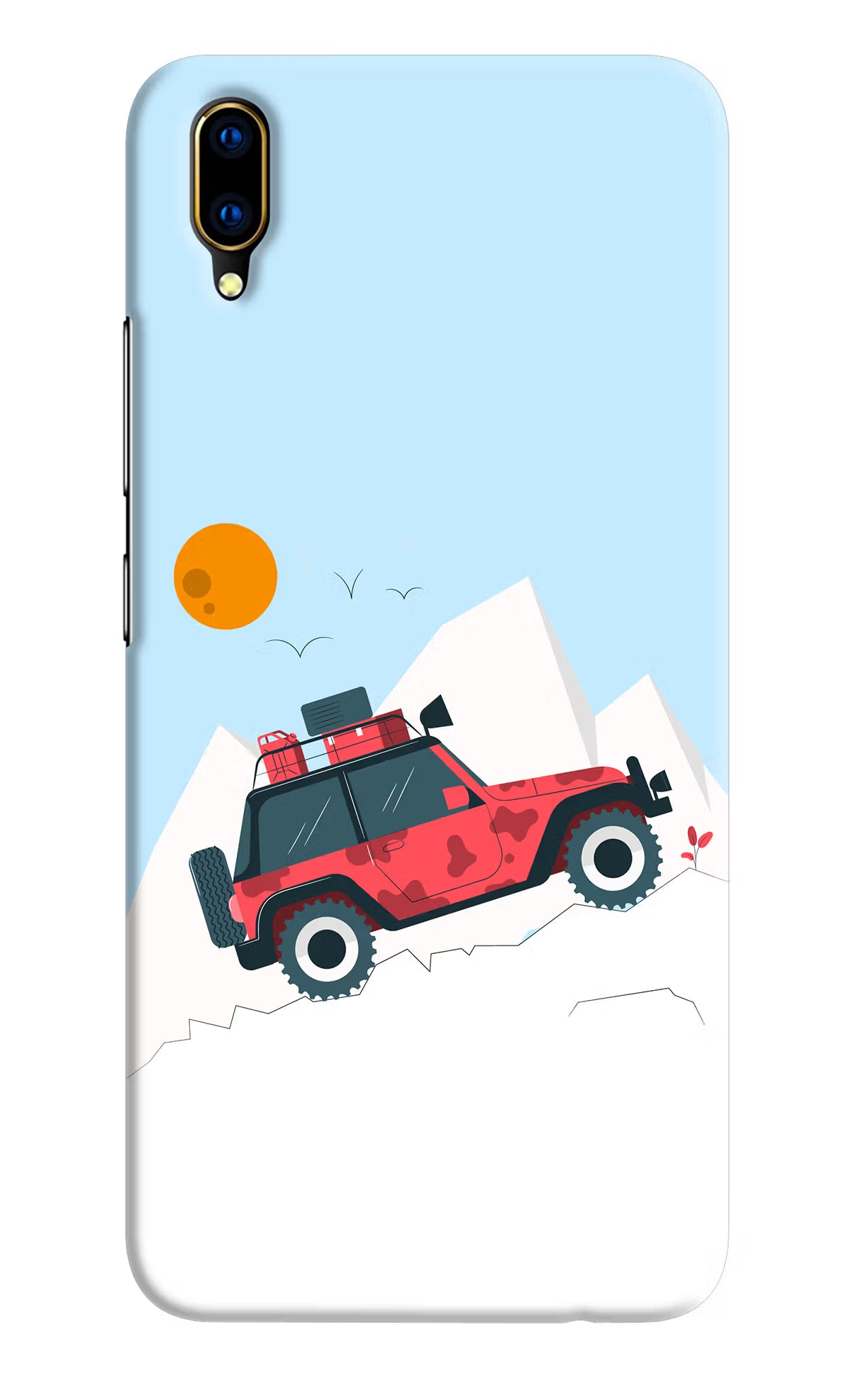 Mountain Trail Beast Vivo V11 Pro Hard Case Back Cover by Casekaro