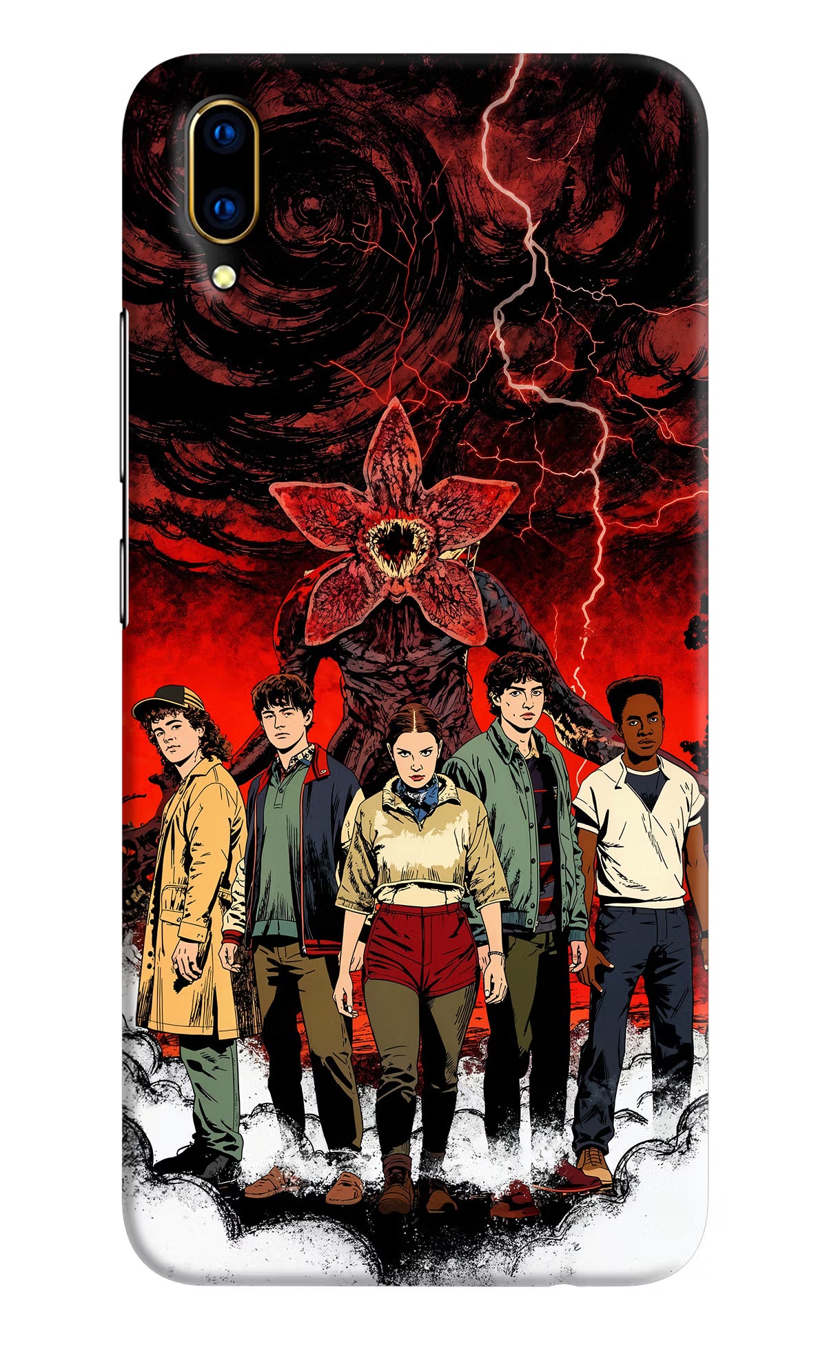 Ordinary Things Characters Vivo V11 Pro Hard Case Back Cover by Casekaro