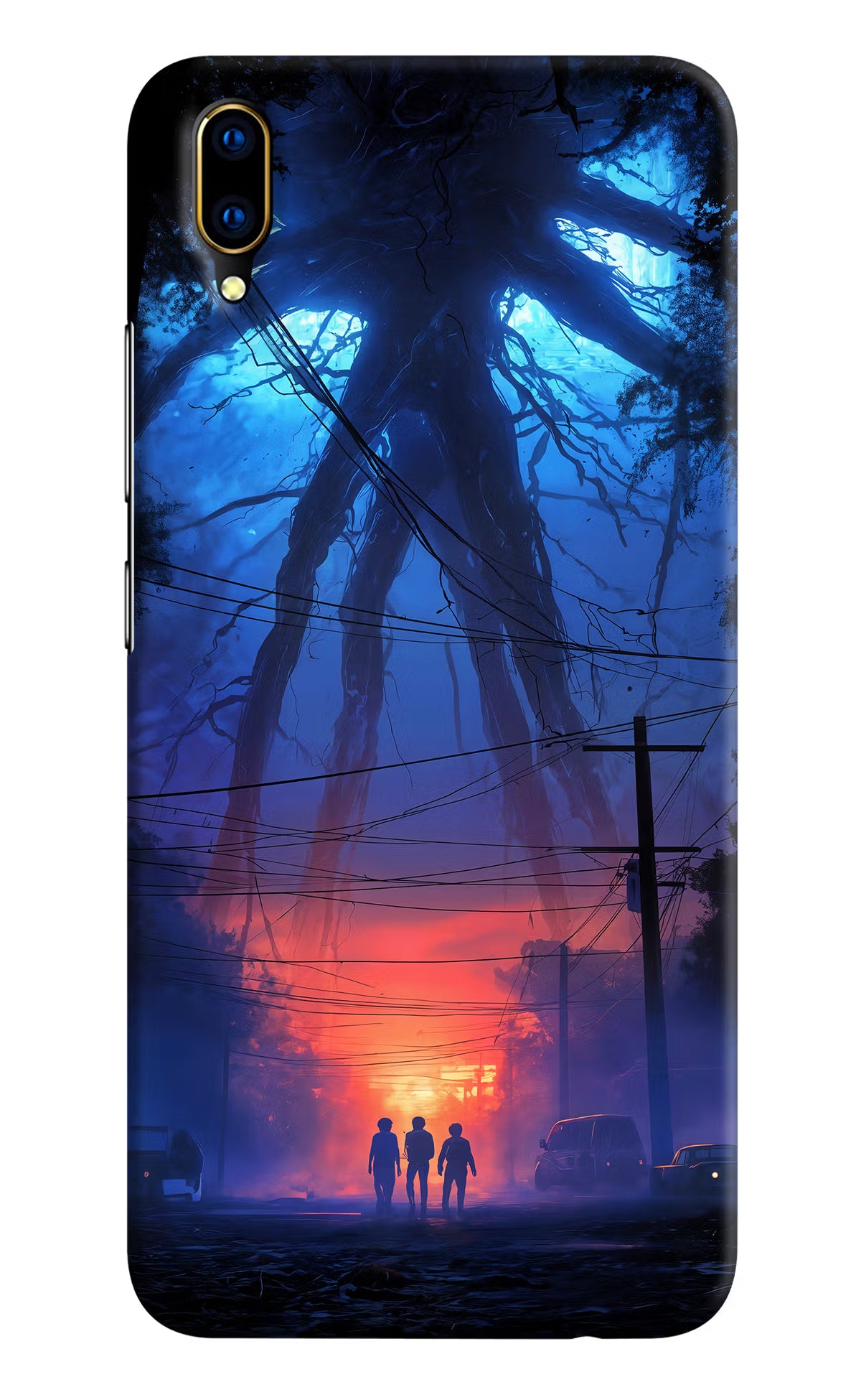 Ordinary Things Shadow Vivo V11 Pro Hard Case Back Cover by Casekaro