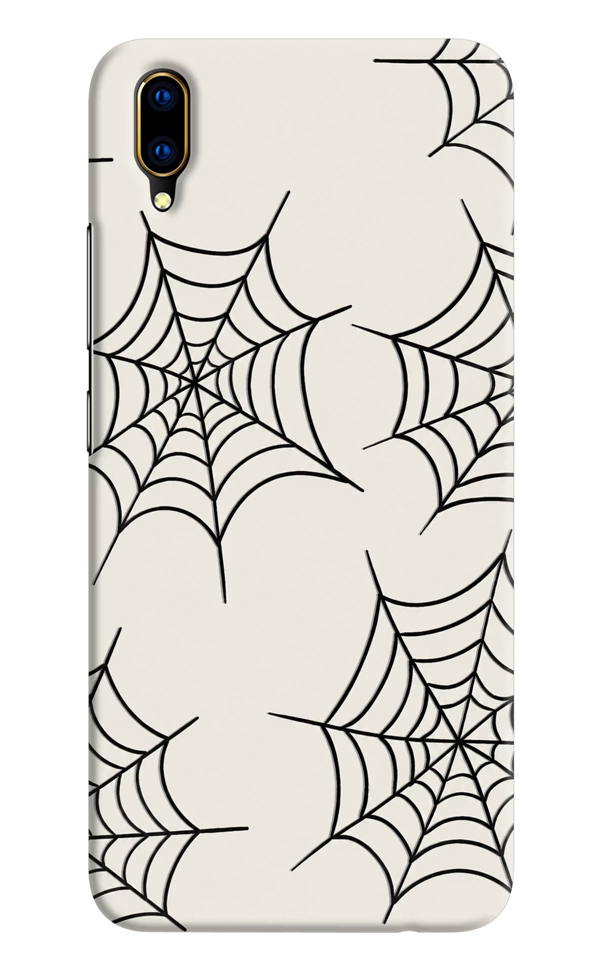 Spider Web Vivo V11 Pro Hard Case Back Cover by Casekaro