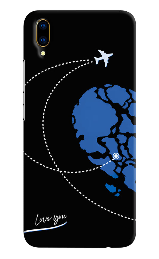 Love Orbit Vivo V11 Pro Hard Case Back Cover by Casekaro