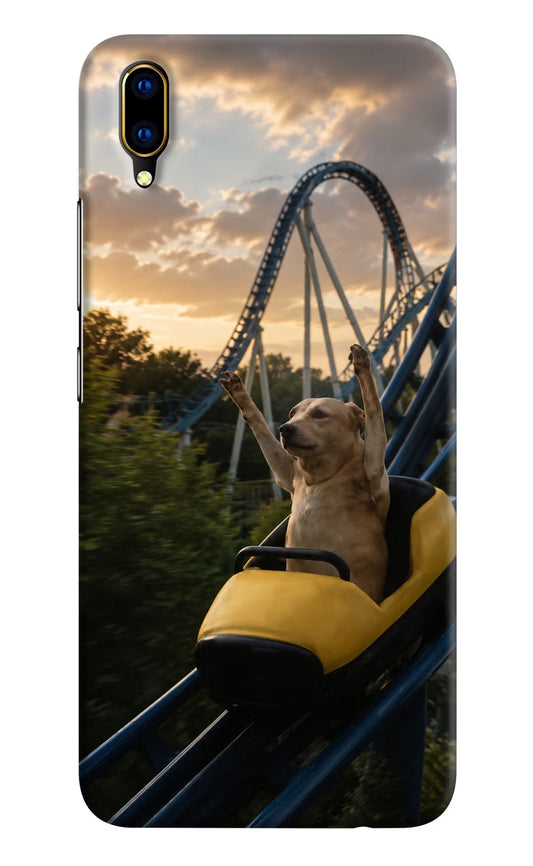 Rollercoaster Dog Vivo V11 Pro Hard Case Back Cover by Casekaro