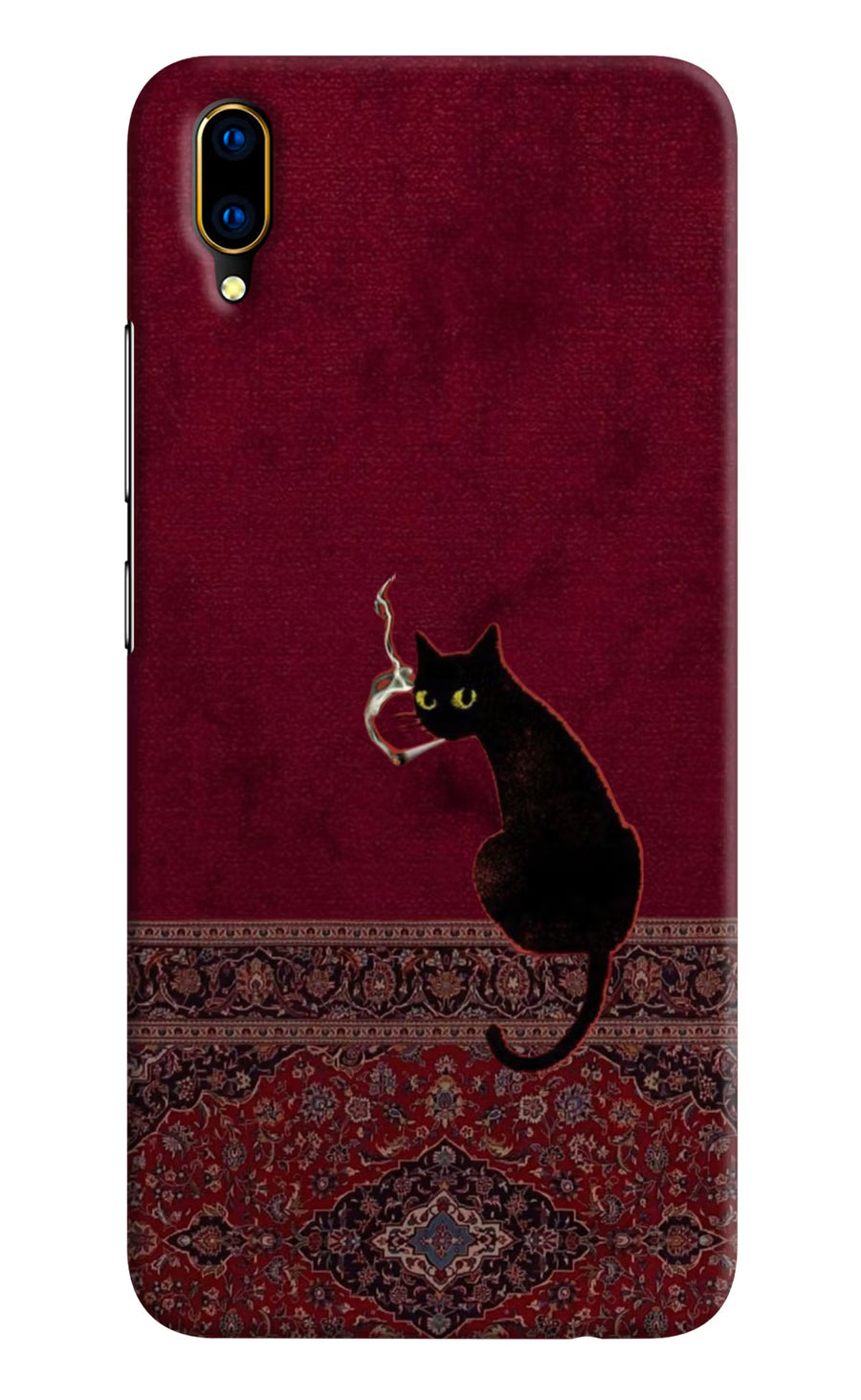 Midnight Cat Vivo V11 Pro Back Cover, Hard case