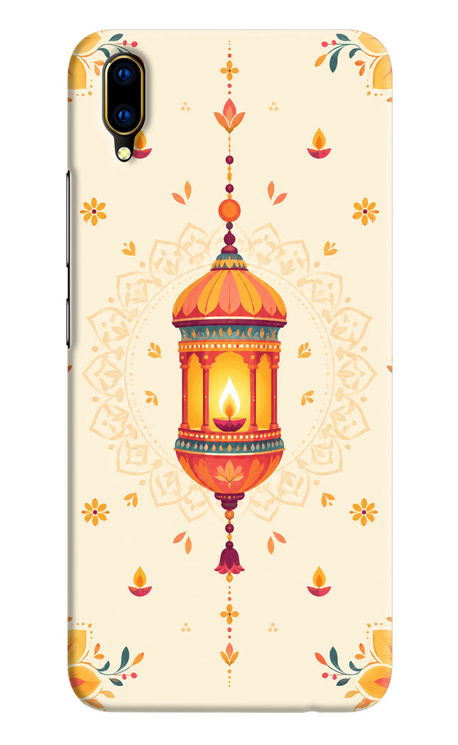 Golden Lantern Vivo V11 Pro Hard Case Back Cover by Casekaro