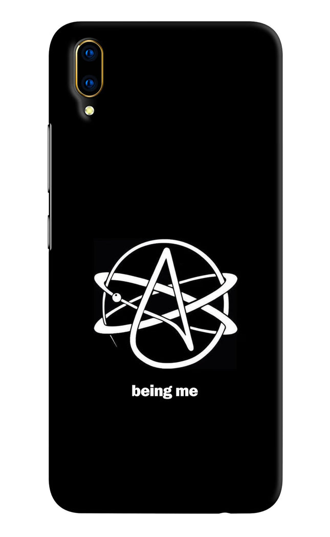 Atheist Symbol Vivo V11 Pro Hard Case Back Cover by Casekaro