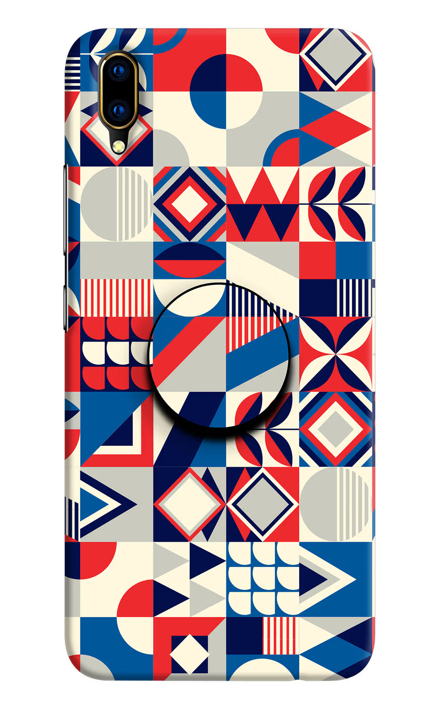 Colorful Pattern Vivo V11 Pro Pop Case, Hard case